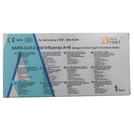 Dc Communication Test Antigenico Rapido Covid-19 Alltest Autodiagnostico Determinazione Qualitativa Antigeni Sars-cov-2 E Influe