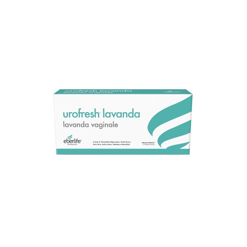 Eberlife Farmaceutici S Urofresh Lavanda Vaginale 5 Flaconi Da 140 Ml