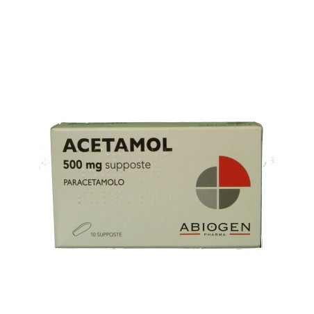 Abiogen Pharma Acetamol Adulti 1 G Supposte Acetamol 500 Mg Supposte Acetamol Bambini 250 Mg Supposte Acetamol Prima Infanzia 12