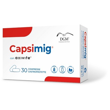 Dgm Farmaceutici Capsimig 30 Compresse Gastroprotette