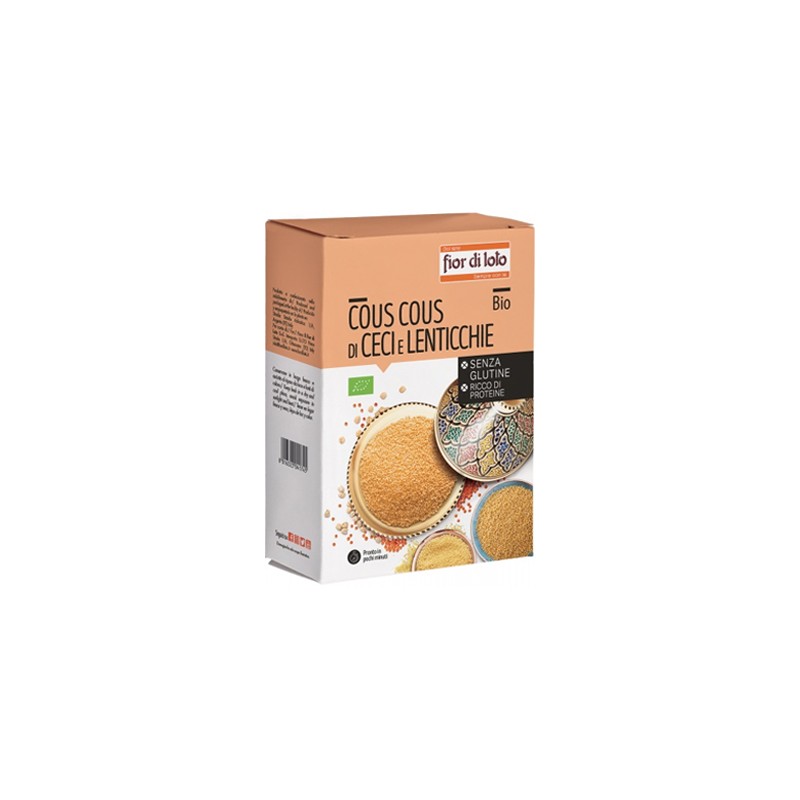 Biotobio Cous Cous Di Ceci E Lenticchie Rosse Bio 500 G