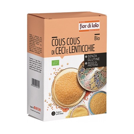 Biotobio Cous Cous Di Ceci E Lenticchie Rosse Bio 500 G