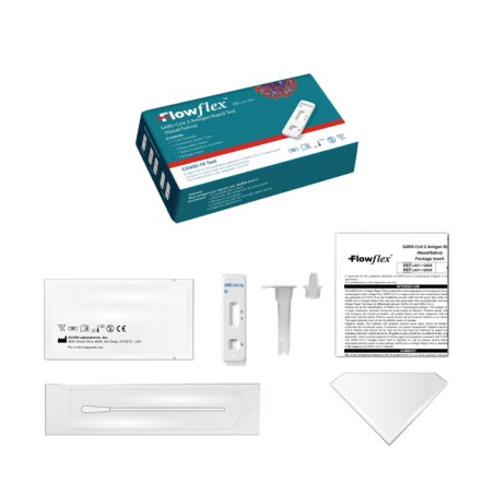 Nevia Biotech Test Antigenico Rapido Covid-19 Flowflex Determinazione Qualitativa Antigeni Sars-cov-2 In Tamponi Nasali/saliva M