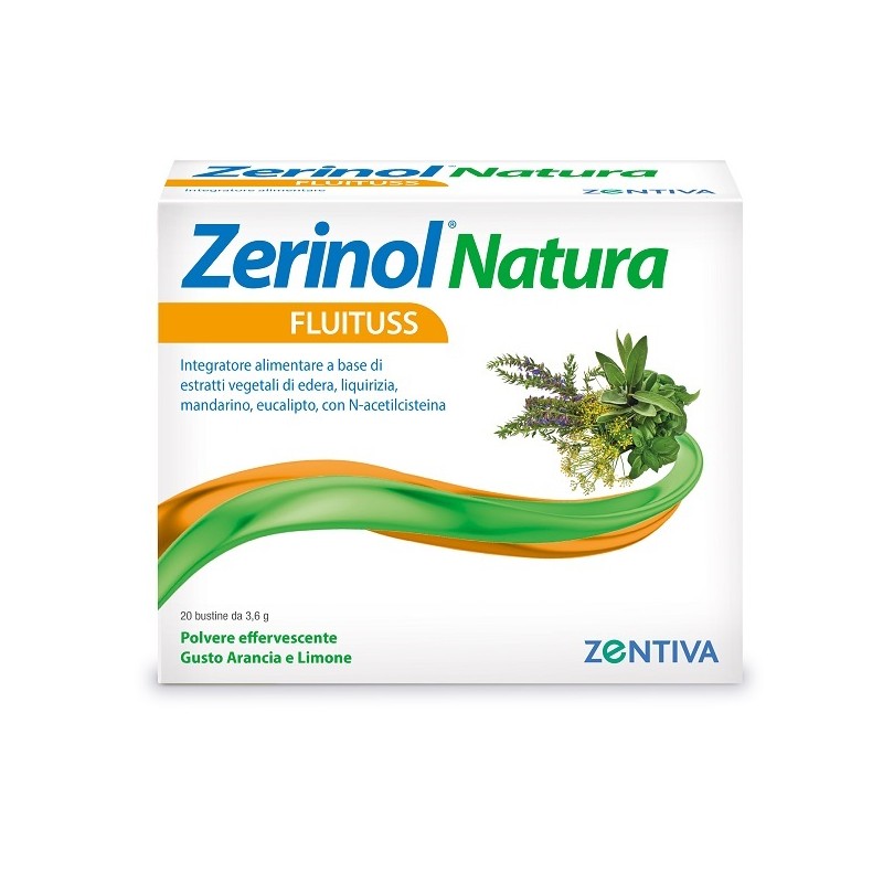 Zentiva Italia Zerinol Natura Fluituss 20 Bustine