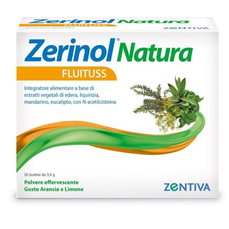 Zentiva Italia Zerinol Natura Fluituss 20 Bustine