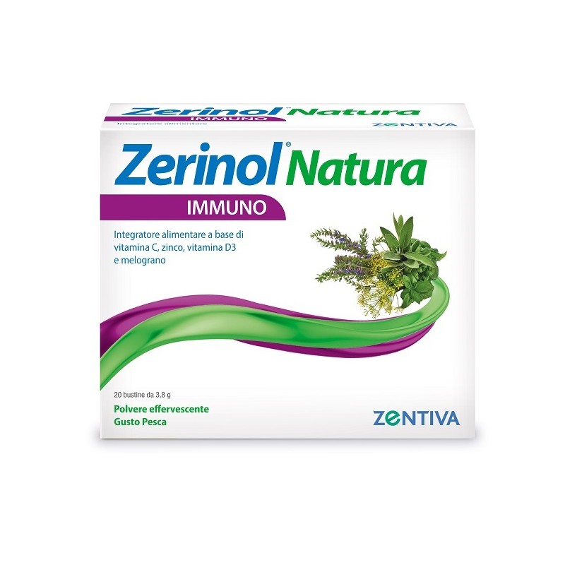 Zentiva Italia Zerinol Natura Immuno 20 Bustine