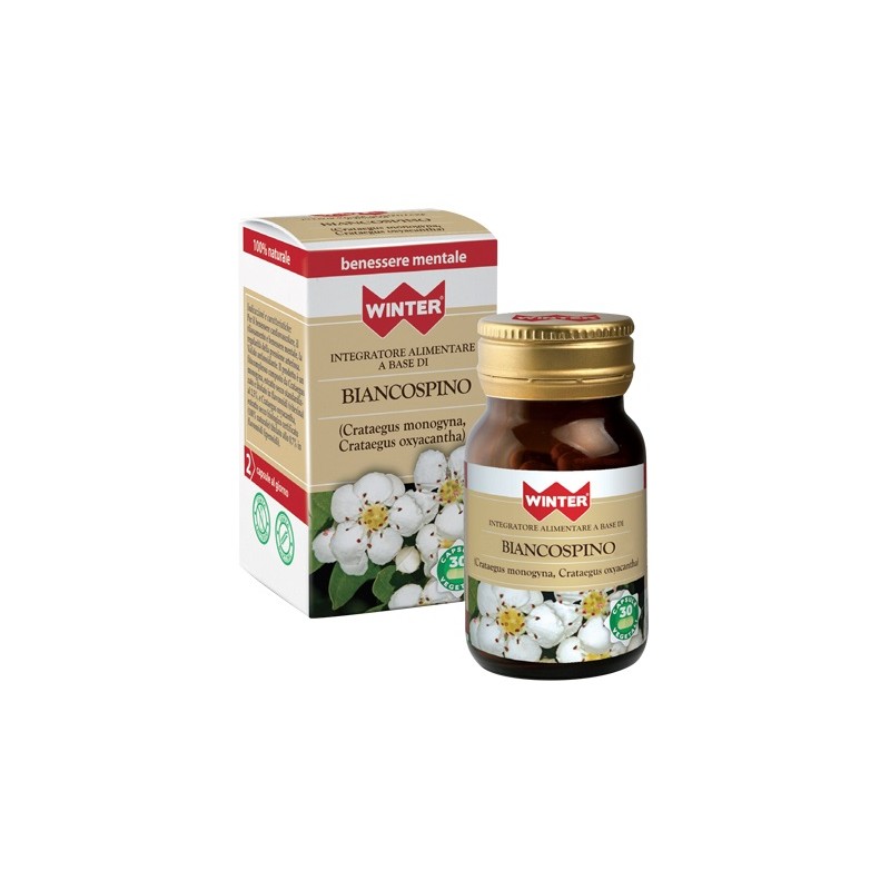 Gdp -general Dietet. Pharma Winter Biancospino Bio 30 Capsule Vegetali