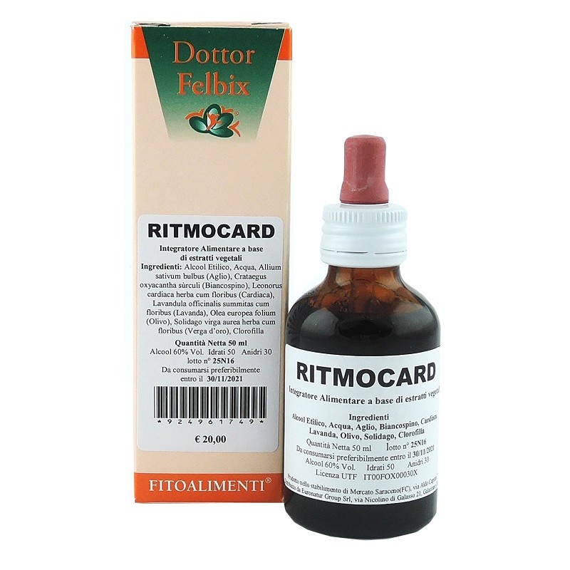 Euronatur Group Ritmocard Gocce 50 Ml