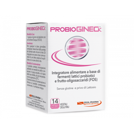 Pool Pharma Probiogineck 14 Capsule