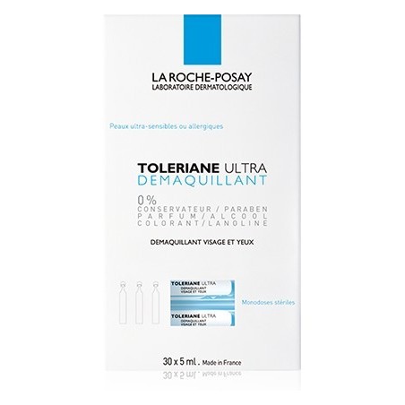 La Roche Posay-phas Toleriane Ultra Struccanti Monodosi 30 X 5 Ml