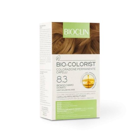 Ist. Ganassini Bioclin Bio Colorist 8,3 Biondo Chiaro Dorato