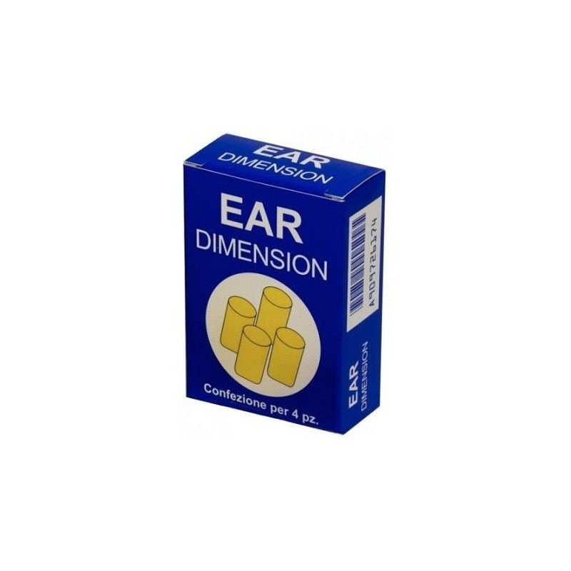 Farvisan Ear Dimension Tappo Auricolare In Spugna 4 Pezzi