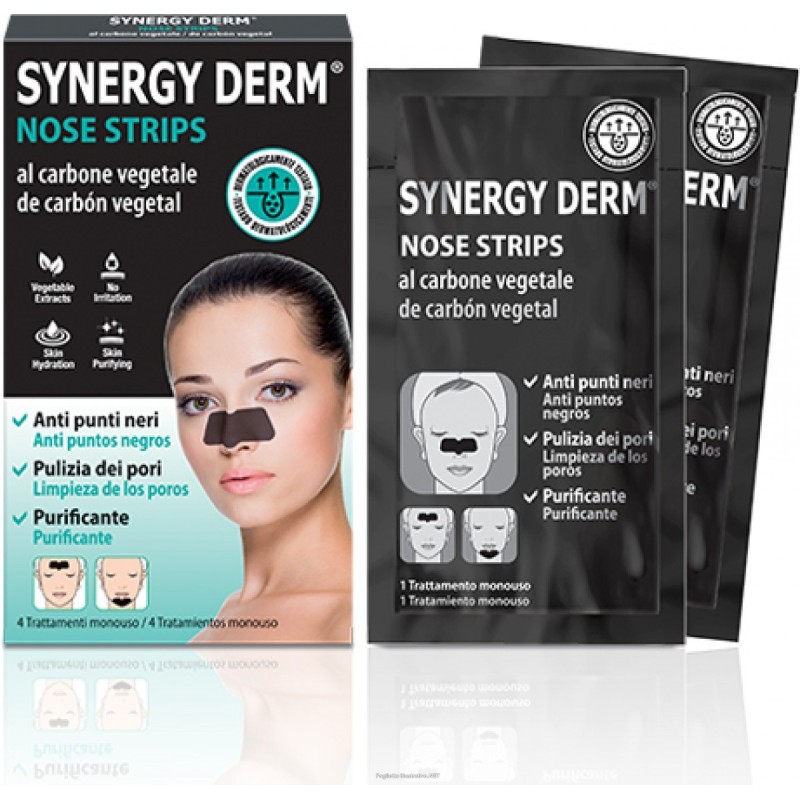 Di-va Synergy Dermatologica Nose Strips 4 Trattamenti Monouso