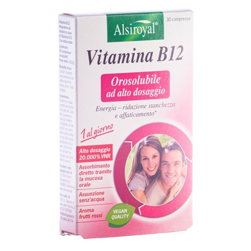 Alsitan Gmbh Vitamina B12 Orosolubile 30 Compresse