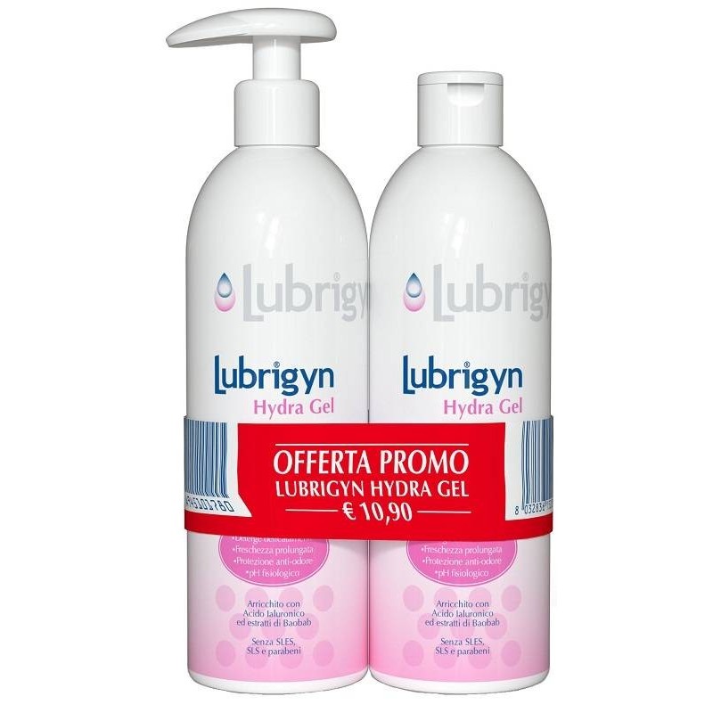 Uniderm Farmaceutici Lubrigyn Hydra Gel Duo 400 Ml + 400 Ml