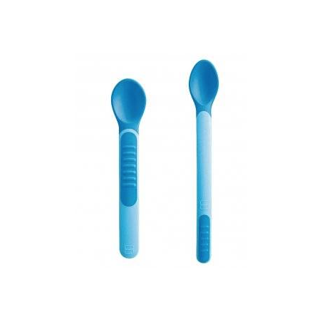 Bamed Baby Italia Mam Heat Sensitive Spoons&cover Maschio