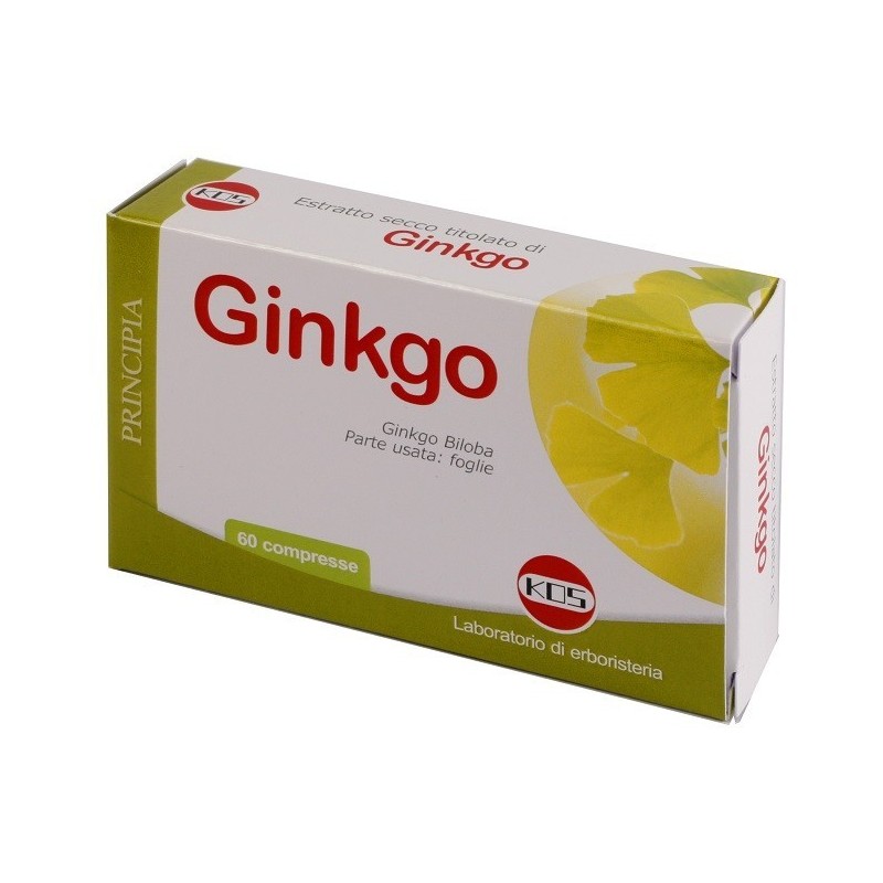 Kos Ginkgo Biloba Estratto Secco 60 Compresse