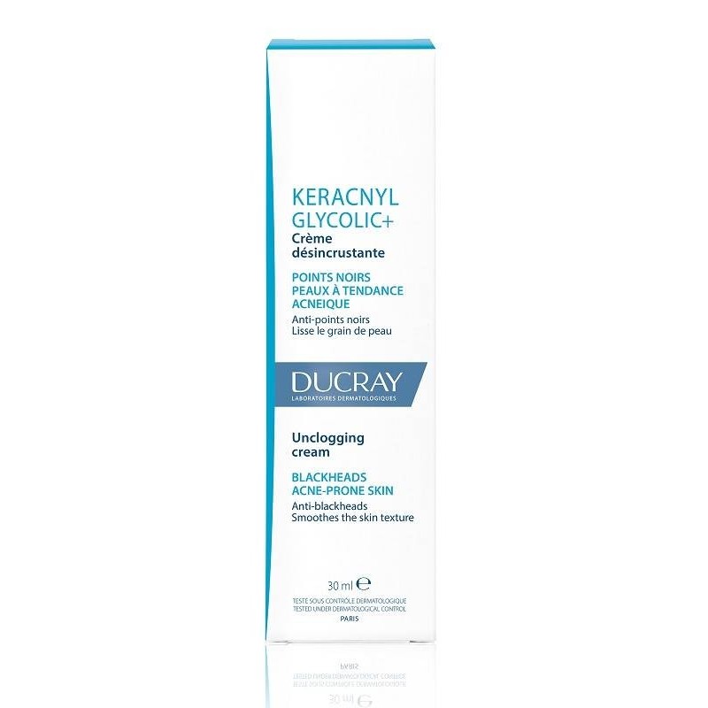 Ducray Keracnyl Glycolic+crema Purificante 30 Ml