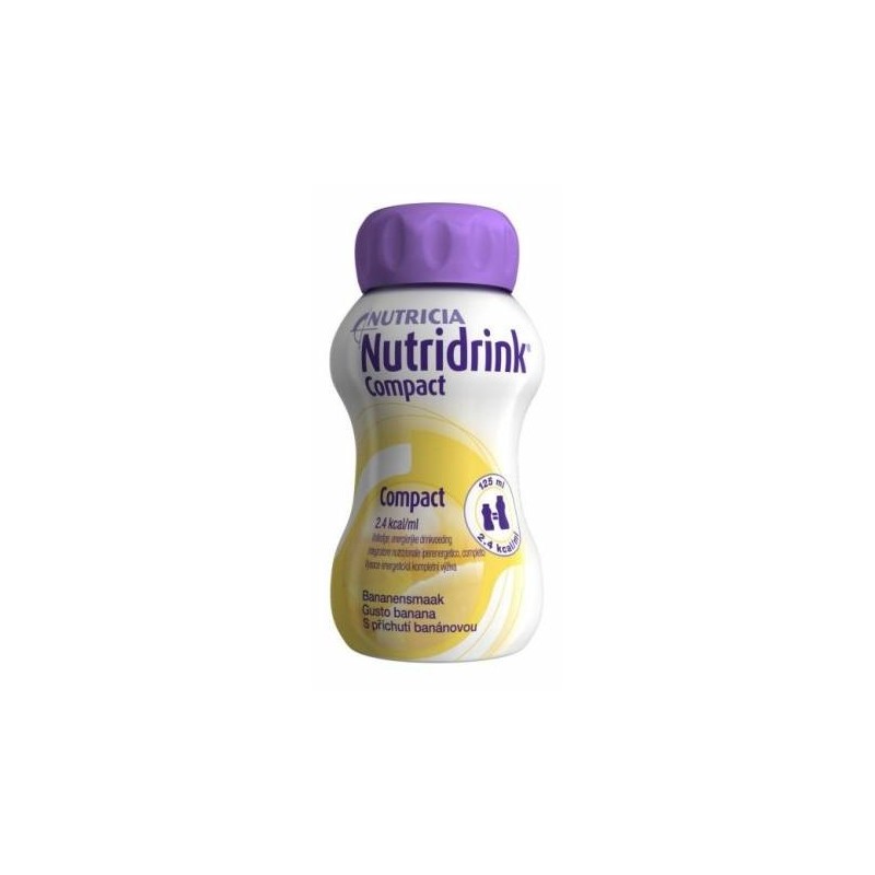 Danone Nutricia Soc. Ben. Nutricia Nutridrink Compact Gusto Banana 4 Bottiglie Da 125 Ml