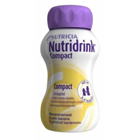 Danone Nutricia Soc. Ben. Nutricia Nutridrink Compact Gusto Banana 4 Bottiglie Da 125 Ml