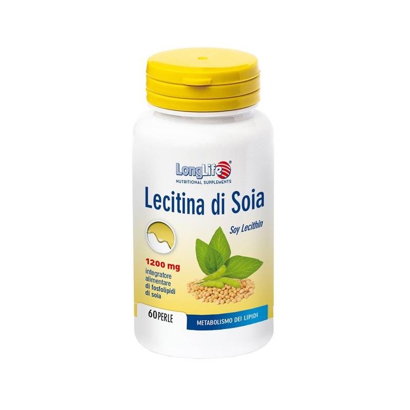 Longlife Lecitina Soia 60 Perle