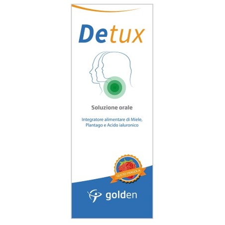 Golden Pharma Detux Soluzione Orale Gusto Fragola 150 Ml