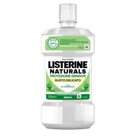 Johnson & Johnson Listerine Naturals Protezione Gengive 500 Ml