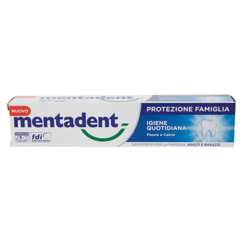 Unilever Italia Mentadent Protezione Famiglia Igiene Quotidiana 75 Ml