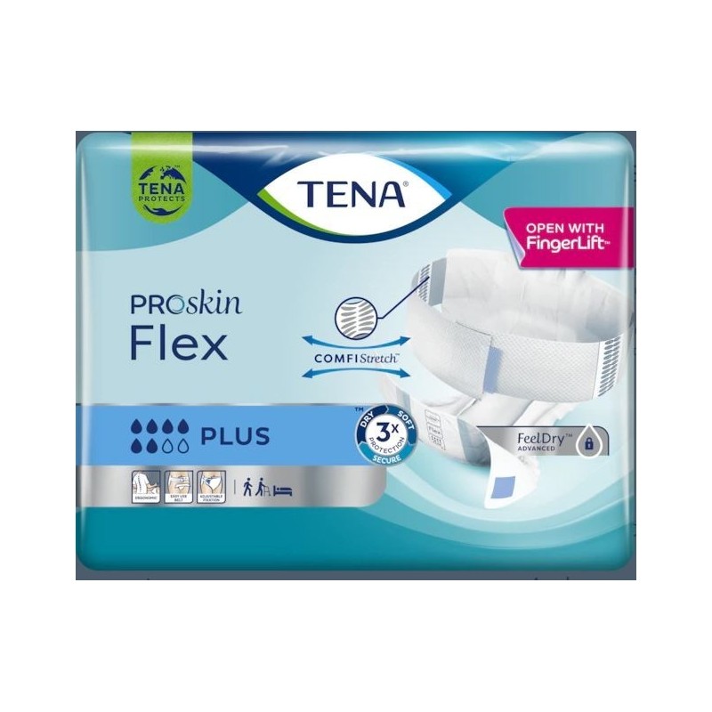 Essity Italy Pannolone Per Incontinenza Tena Flex Plus Large 30 Pezzi