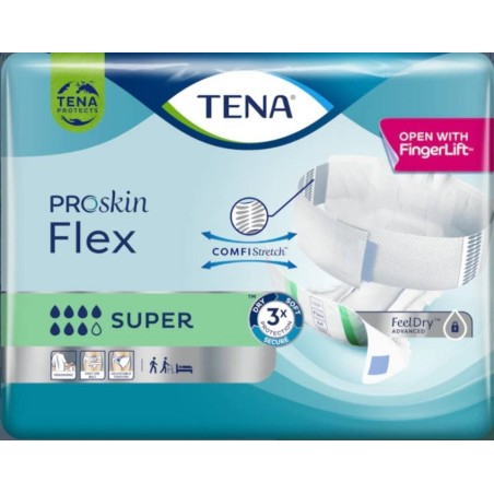 Essity Italy Pannolone Per Incontinenza Tena Flex Super Large 30 Pezzi