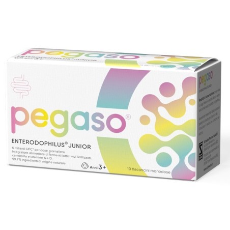 Schwabe Pharma Italia Pegaso Enterodophilus Junior 1 Flaconcino 7 Ml