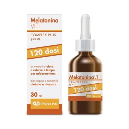 Marco Viti Farmaceutici Melatonina Viti Complex Plus Gocce 30 Ml