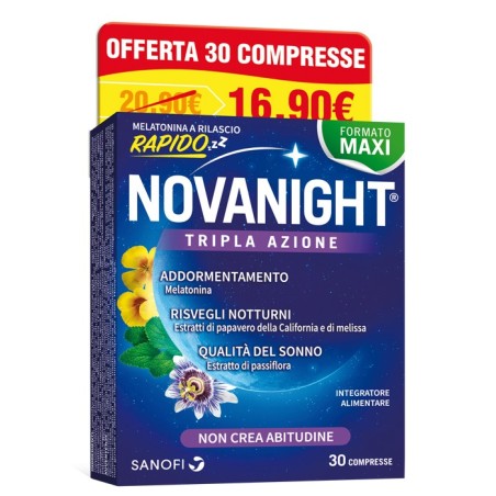 Novanight 30 Compresse Rilascio Radido