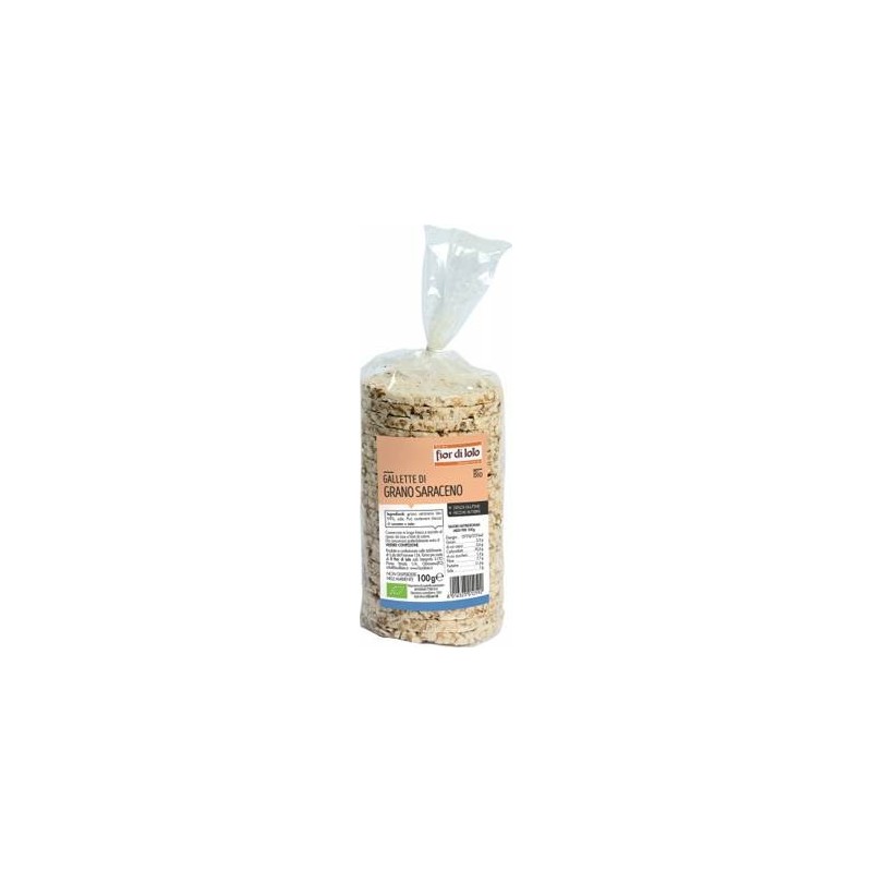 Biotobio Gallette Di Grano Saraceno Bio 100 G