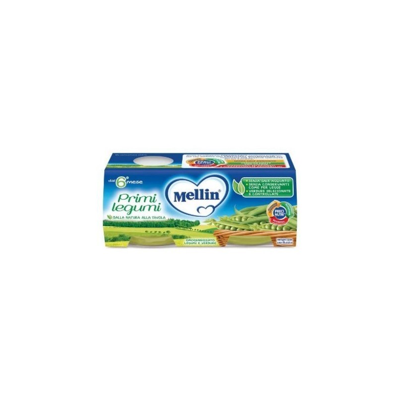 Danone Nutricia Soc. Ben. Mellin Omogeneizzato Primi Legumi 2 X 80 G