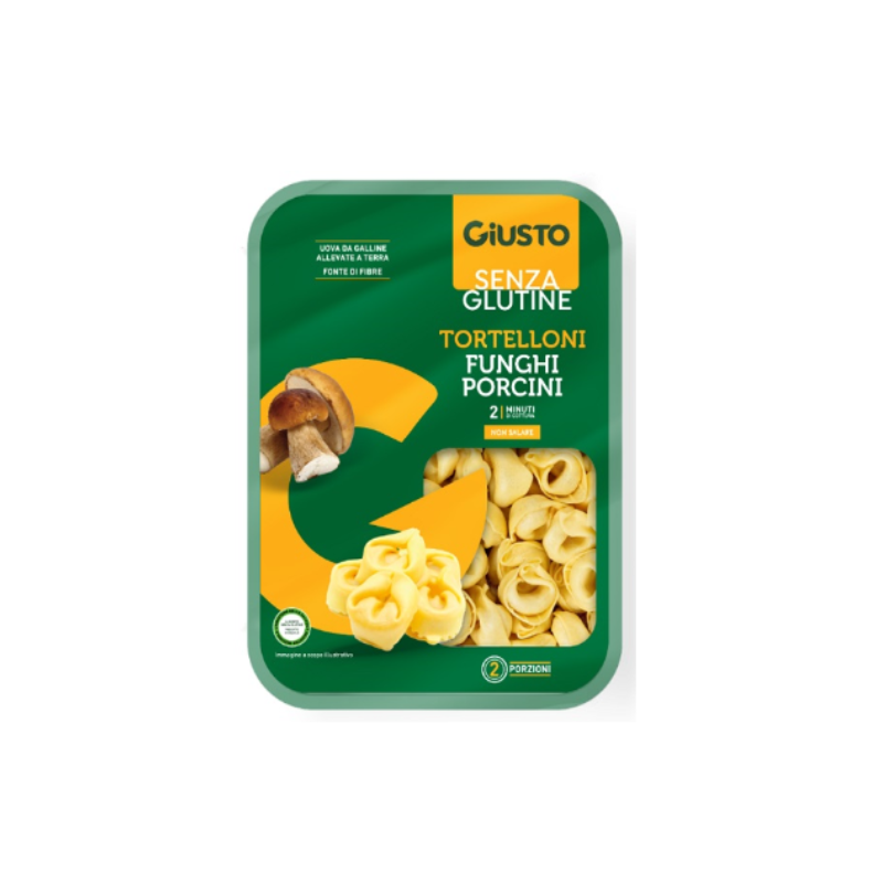 Farmafood Giusto Senza Glutine Tortelloni Funghi Porcini 250 G