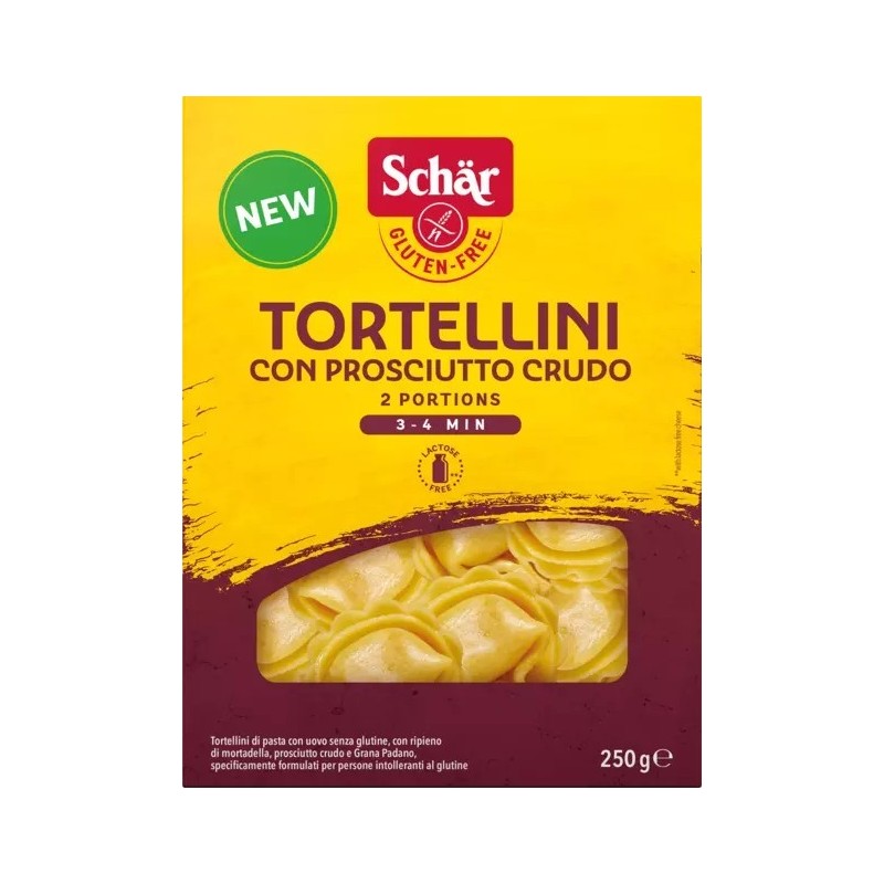 Dr. Schar Schar Tortellini Con Prosciutto Crudo 250 G