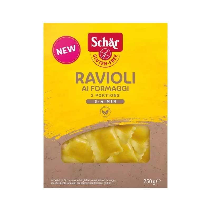 Dr. Schar Schar Ravioli Ai Formaggi 250 G