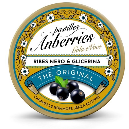 Eurospital Anberries Classiche Ribes Nero Glicerina 50 G