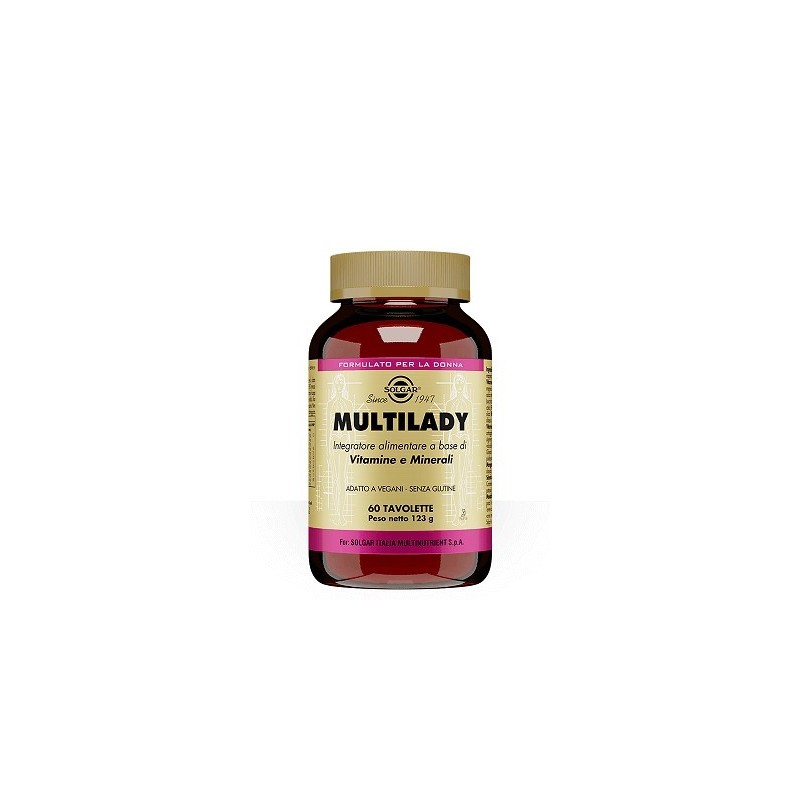 Solgar It. Multinutrient Multilady 60 Tavolette