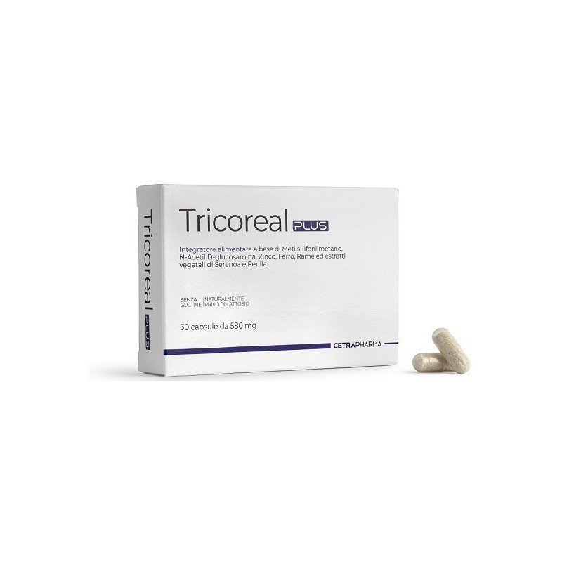 Cetra Pharma Tricoreal Plus 30 Capsule