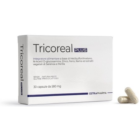 Cetra Pharma Tricoreal Plus 30 Capsule