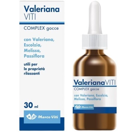 Marco Viti Farmaceutici Valeriana Viti Complex Gocce 30 Ml