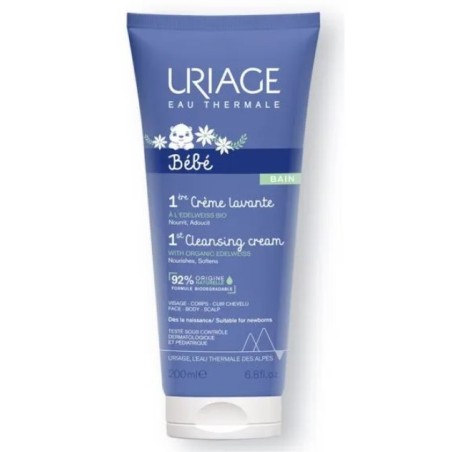 Uriage Laboratoires Dermatolog Bebe Creme Lavante 200 Ml