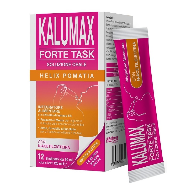 Polifarma Benessere Kalumax Forte Task 12 Stickpack