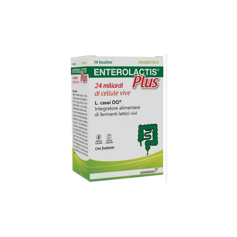 Alfasigma Enterolactis Plus 14 Bustine