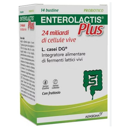 Alfasigma Enterolactis Plus 14 Bustine