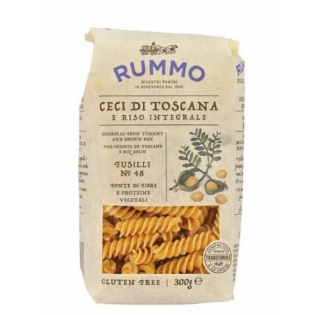 Rummo Fusilli N 48 Ceci Di Toscana E Riso Integrale 300 G