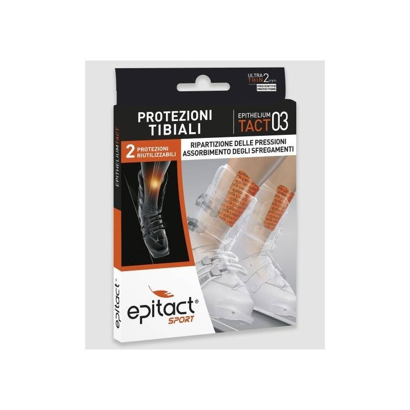 Qualifarma Epitact Sport Protezione Tibiali 2 Pezzi