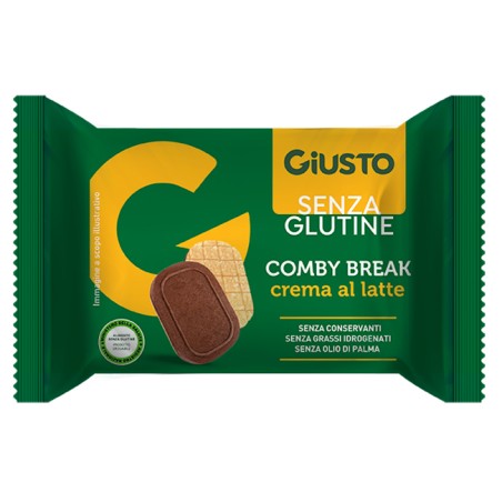 Farmafood Giusto Senza Glutine Comby Break Crema Latte 26 G